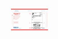 Fedex Label Template Word New Usps Label 228 Word Template Pensandpieces