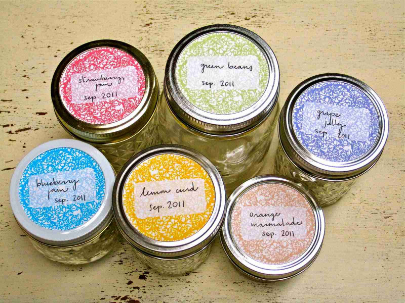Free Label Templates for Word Awesome 20 Sets Of Free Canning Jar Labels