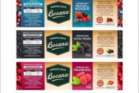 Free Label Templates Online New Sistema Etiquetas Bocana Linea Mermelada Por Sabores Food