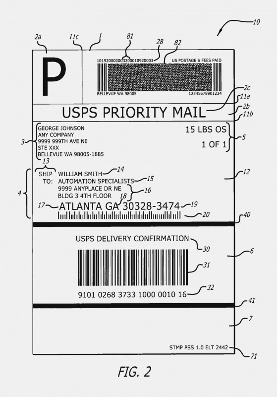 Free Printable Shipping Label Template Awesome Printable Usps Shipping Label Template