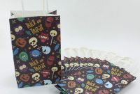 Goodie Bag Label Template Unique Amazon Com Batop Paper Bag Halloween Ghost Style Handles