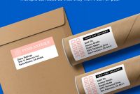 Laser Inkjet Labels Templates New Avery Permanent Adhesive 2 X 4 100 Labels 18163
