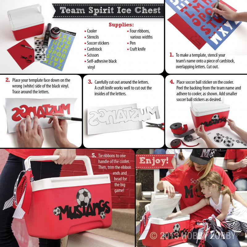Secondary Container Label Template New is It Your Team for Treats Personalized Cooler for Your