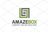 Adobe Illustrator Menu Template Unique Amaze Box Logo Boxamazetemplateslogo Templates