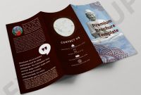 Digital Menu Templates Free New Buddha Tri Fold Brochure Template Brochure Template Free