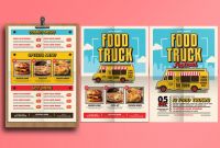 Food Truck Menu Template Unique Food Truck Festival Poster Flyer Menu by Vynetta On Envato Elements