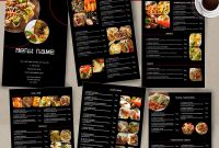 Free Restaurant Menu Templates for Word Awesome Food Menu Template Id26