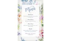 Free Wedding Menu Template for Word Unique Wedding Menu Template Black Onyx Templates Free Download