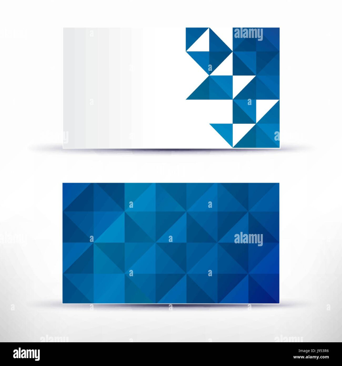 Abstract blank name card template for business artwork