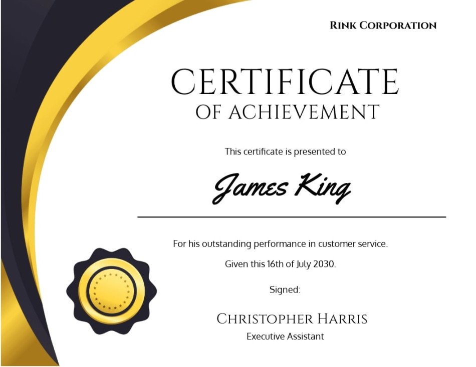 Badge Certificate Template in Word, Publisher, Google Docs