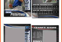 Baseball Card Template PSD: A Comprehensive Guide To Designing Professional Cards