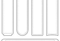 Free Printable Blank Bookmark Templates