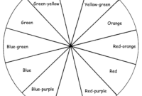 Color Wheel Template For Professional Use