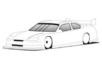 Blank Race Car Templates For Professional Design And Customization