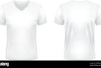 V-Neck T-Shirt Template: A Versatile Foundation For Design