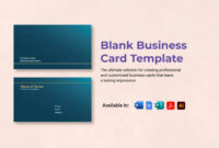 Microsoft Office Business Card Template: A Professional Guide