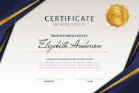 Formal Certificates Of Appreciation Template