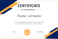 Award Certificate Template: A Professional PowerPoint Design