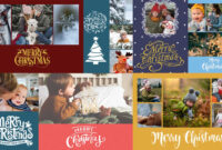 Crafting Memorable Christmas Photo Cards With Photoshop Templates