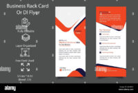 DL Card Template For Formal Presentation