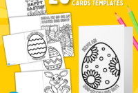 Easter Card Template For Key Stage 2