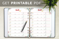 A Formal Template For Christmas Card Lists