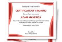 Fire Extinguisher Certification Template: A Comprehensive Guide