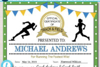 Track And Field Certificate Templates: Free And Professional Options