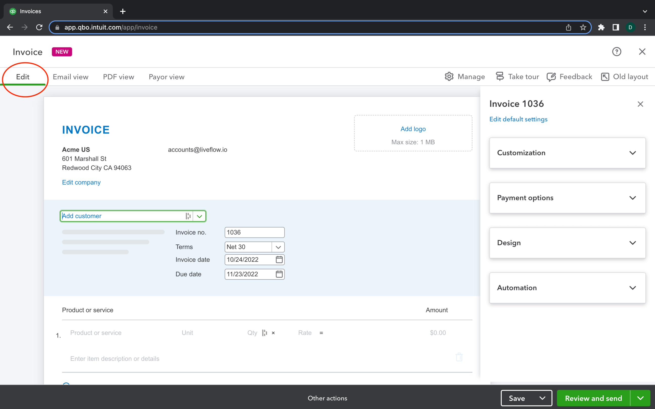 Export Invoices from QuickBooks (Complete Guide)  LiveFlow