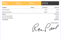 IPad Invoice Template: A Professional Document For Billing