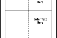 Blank Flashcards Template: A Versatile Tool For Educational Purposes