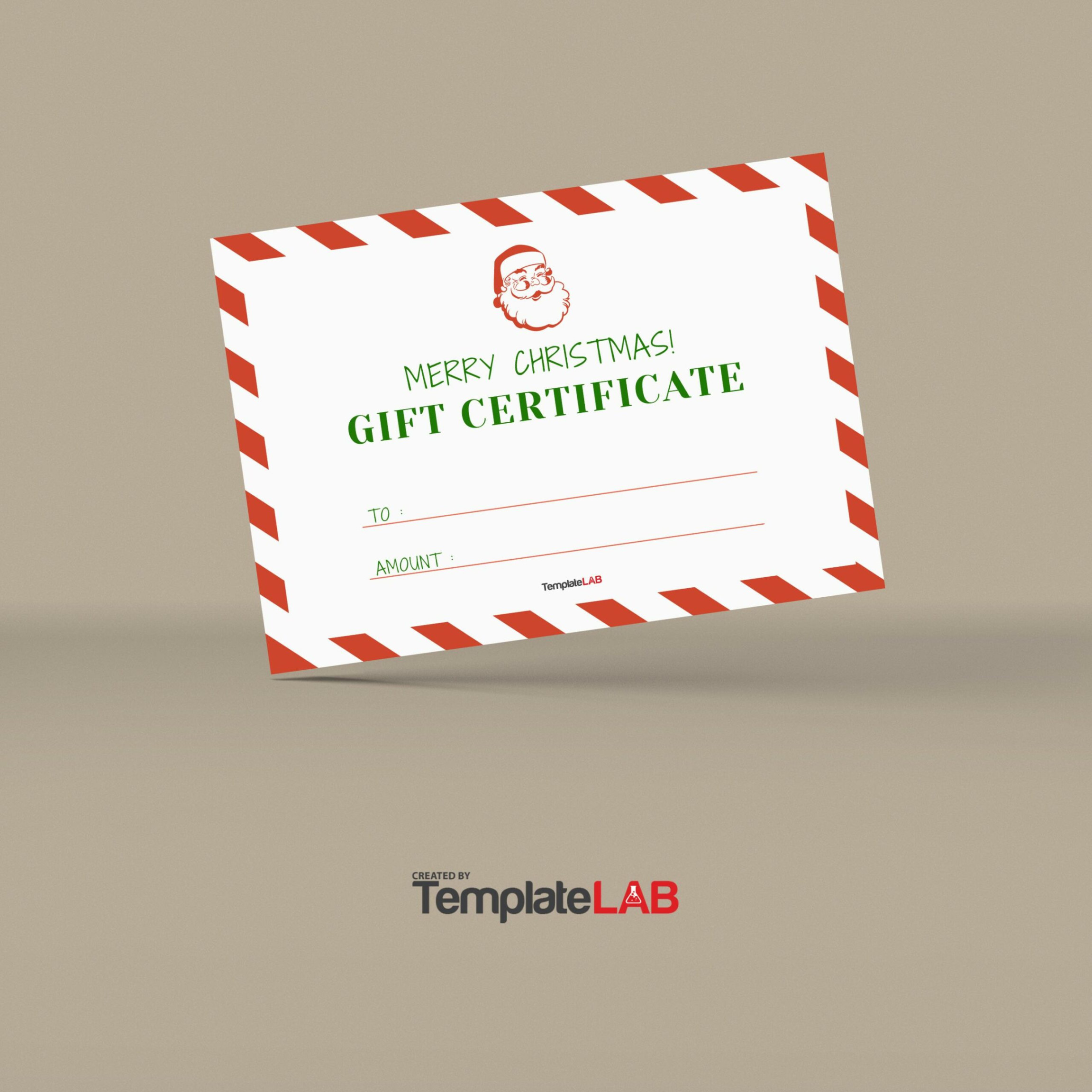 Free Christmas Gift Certificate Templates [Word, PDF] ᐅ