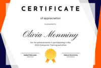 Free Perfect Attendance Certificate Template