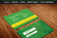 Landscaping Business Card Template: Professional And Impactful Design