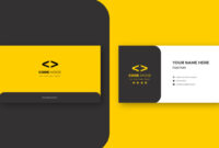 Professional Business Card Template For PowerPoint: Free Download