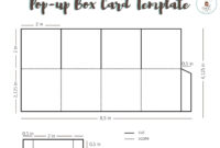 A Pop-Up Card Template For Formal Occasions