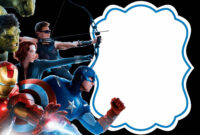 Avengers Birthday Card Template: A Formal Tribute