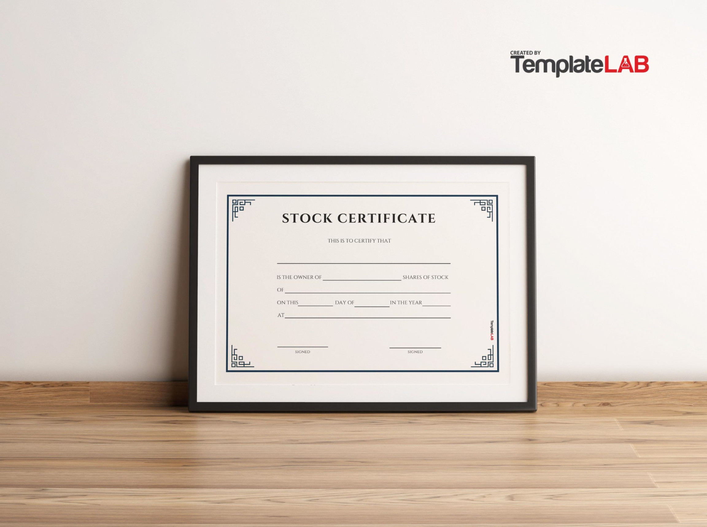 Free Stock Certificate Templates (Word, PDF) ᐅ TemplateLab