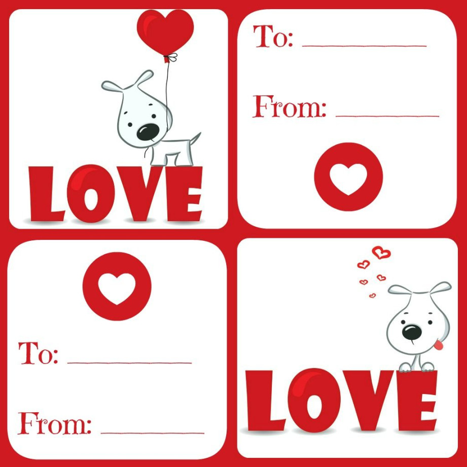 Free Valentines Card Printable for Kids - Daily Dish with Foodie