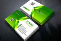 Free Formal Visiting Card PSD Template For Professional Use