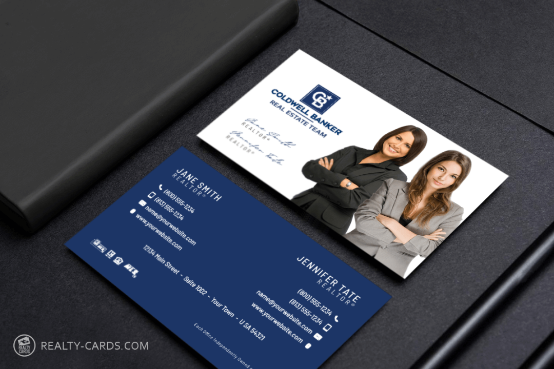 New Coldwell Banker Business Cards  Realty Cards