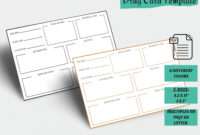 Medication Card Template: A Comprehensive Guide To Patient Medication Management