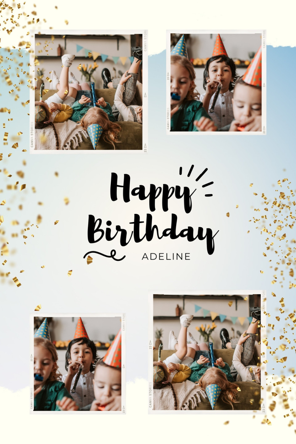 Page  - Free, fun and customizable birthday photo collage