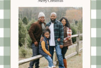 Elegant Holiday Photo Card Templates For Formal Occasions