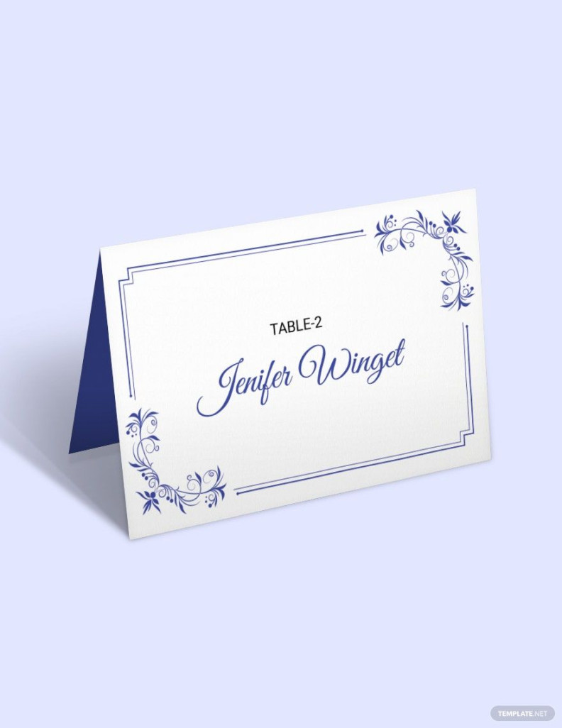 Place Card Templates in PSD - FREE Download  Template