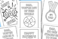 A Heartfelt Tribute: Father’s Day Card Template