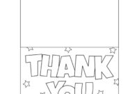 Formal Thank You Card Template: A Printable Expression Of Gratitude