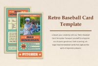 Baseball Card Template Microsoft Word