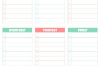 Comprehensive Cleaning Schedule Template