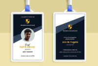 Free Downloadable ID Card Template